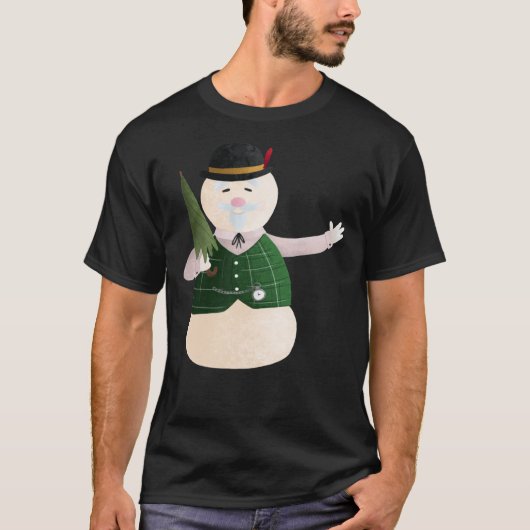 Sam the Snowman Classic T-Shirt (Devant)