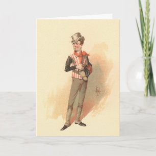 Sam Weller van Kyd van Dickens The Pickwick Papers Kaart