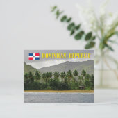Samana Beach, Dominicaanse Republiek Briefkaart (Staand voorkant)