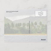 Samana Beach, Dominicaanse Republiek Briefkaart (Achterkant)