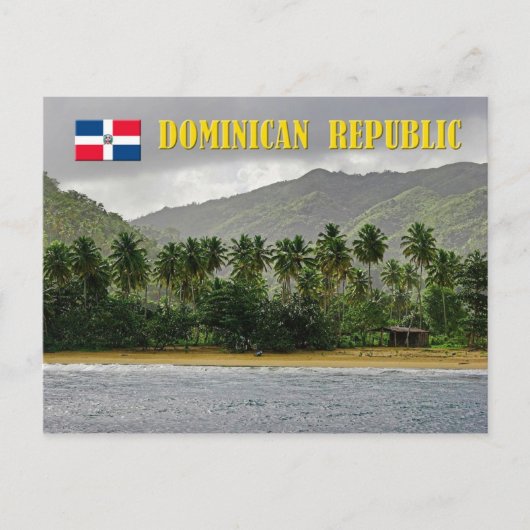 Samana Beach, Dominicaanse Republiek Briefkaart (Voorkant)