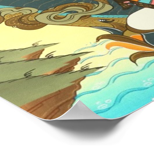 Samantamukha Avalokiteshvara Poster (Hoek)