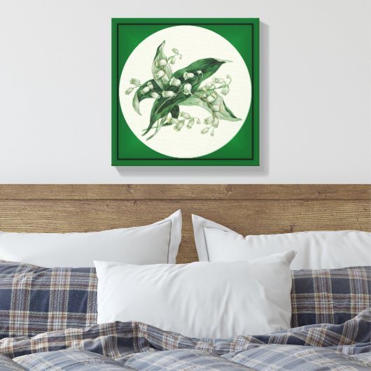 Samantha Lily 1 Canvas Afdruk (Insitu (Slaapkamer))