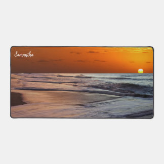 Samantha's Strand Zonsondergang Bureaumat