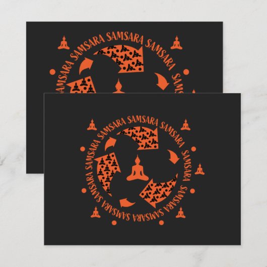 Samara Buddhist - Nirvana Buddhism (Voorkant / Achterkant)