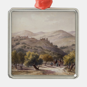 Samaria, gegraveerd door Jean Jacottet Metalen Ornament