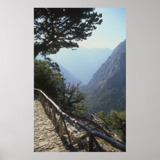 Samaria Gorge, Kreta Poster