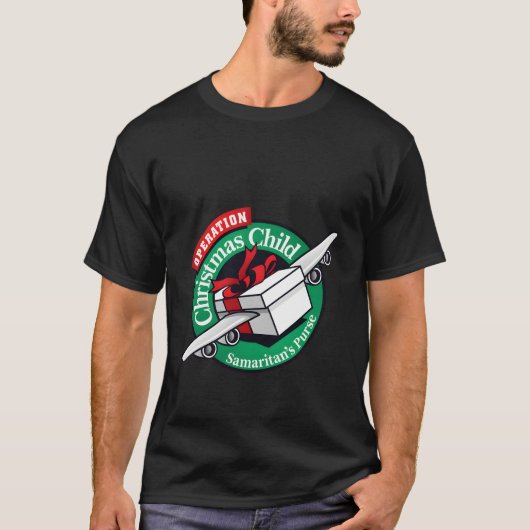 Samaritan's portemonnee operatie Kerstmis kind gra T-shirt (Voorkant)