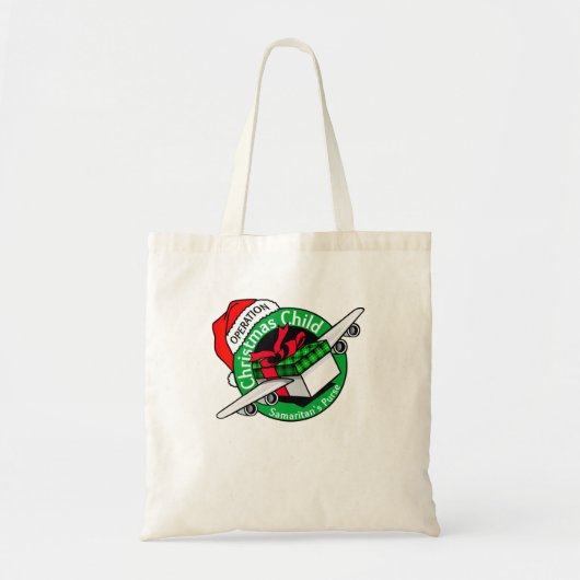 Samaritan's portemonnee operatie Kerstmis kind gra Tote Bag (Voorkant)
