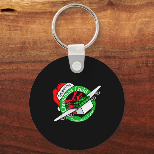 Samaritan's Purse Operation Christmas Child Funny  Sleutelhanger (Voorkant)