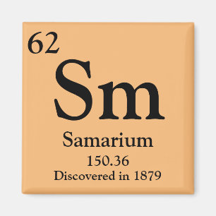 Samarium Periodiek Tabel Magneet