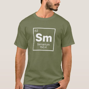 Samarium / Tableau Périodique - T-shirt Élément Sm