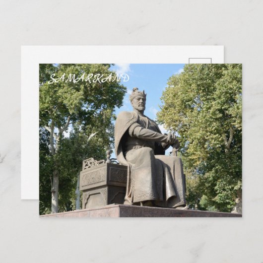 Samarkand, Oezbekistan Briefkaart (Voorkant / Achterkant)