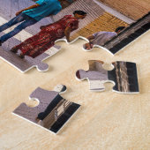 Samarkand, Oezbekistan - Necropolis van Shah-i-Zin Legpuzzel (Zijkant)