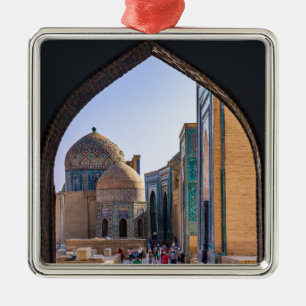 Samarkand, Oezbekistan - Necropolis van Shah-i-Zin Metalen Ornament