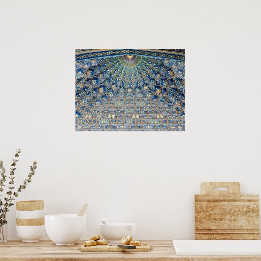 Samarkand, Oezbekistan Poster (Keuken)