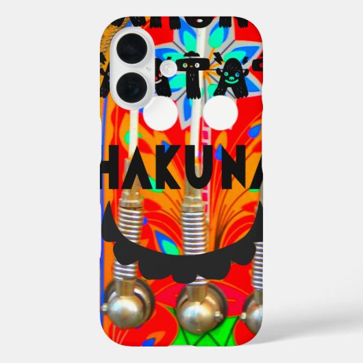 Samba Carnival kleuren Hakuna Matata blings.png Case-Mate iPhone Case (Achterkant)