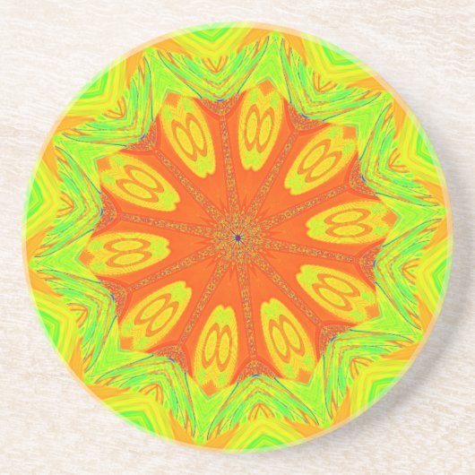 Samba Colors Zandsteen Onderzetter (Voorkant)