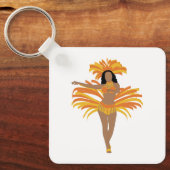 Samba Dancer Sleutelhanger (Voorkant)