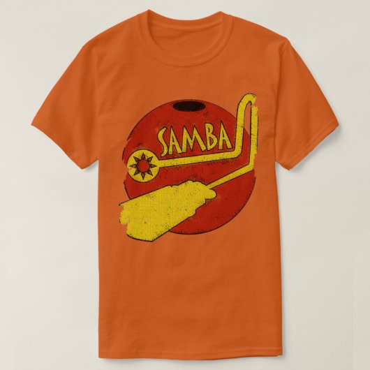 Samba heel oud t-shirt (Design voorkant)