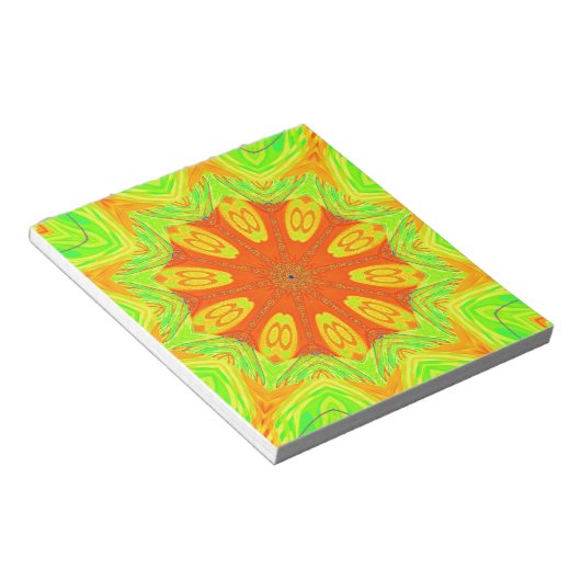 Samba Motief Art Print Notitieblok (Schuin)