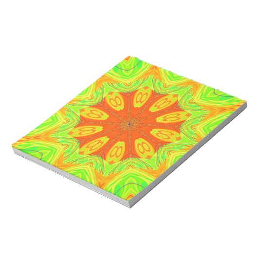 Samba Motief Art Print Notitieblok (Gedraaid)