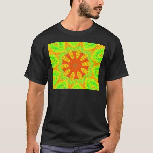 Samba Motief Art Print T-shirt (Voorkant)