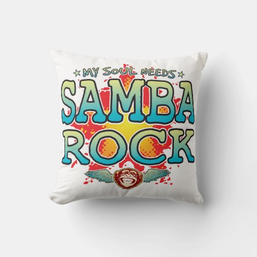 Samba Rock Soul Cushion Kussen (Voorkant)