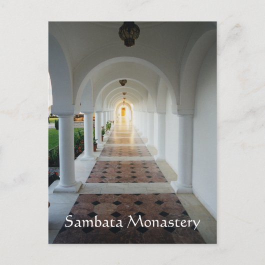 Sambataklooster Briefkaart (Voorkant)