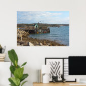 Sambro Head, NS HDR, fijne kunstafdrukken Poster (Thuiskantoor)