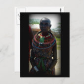 Samburu Elder Briefkaart (Voorkant / Achterkant)