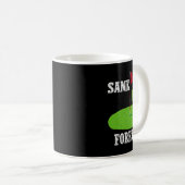 Same Hole Forever Bruidegom Bachelorfeest Grappige Koffiemok (Voorkant rechts)