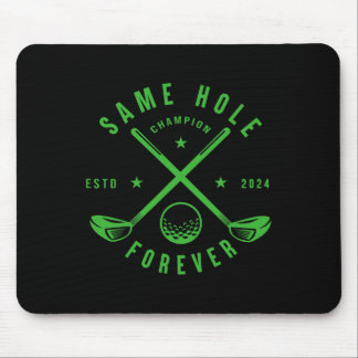 Same Hole Forever Golf Bachelorfeest Jonggezellenf Muismat