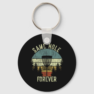 Same Hole Forever Grappige Disc Golf Bachelor Part Sleutelhanger