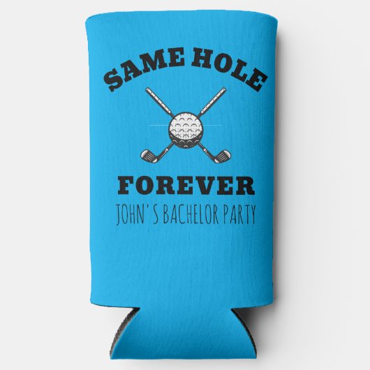Same Hole Forever vrijgezellen golf vrijgezellenfe (Voorkant)