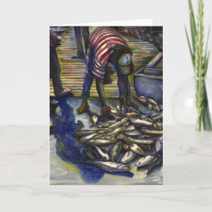 samedi Bénédictions Bahamas Carte de voeux