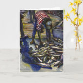 samedi Bénédictions Bahamas Carte de voeux (Fleur jaune)