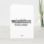 S'Améliorer Bientôt Blessé Pied Broken Carte de bl (Dos)