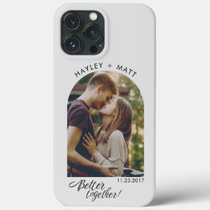 Samen Beter Script Save the Date Foto Maatwerk iPhone 13 Pro Max Hoesje