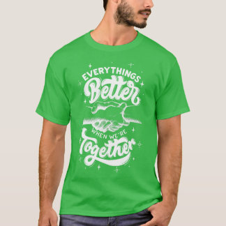 Samen bloeien we op in het omarmen van eenheid t-shirt