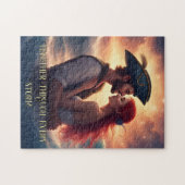 Samen door elk Storm romantische piraat Legpuzzel (Horizontaal)