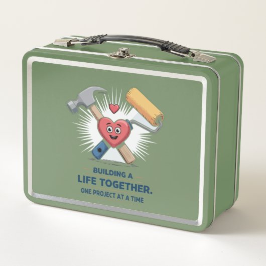 Samen een leven opbouwen | Schattige DIY paar thui (Voorkant)