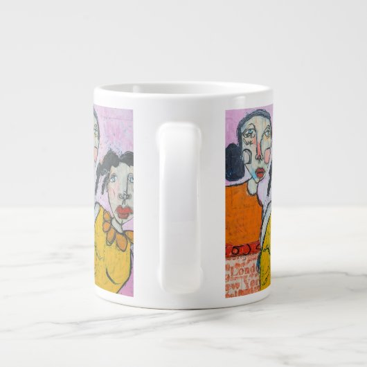 Samen Extra Grote Beker (Achterkant)