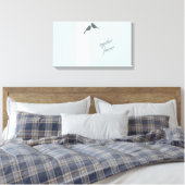 Samen Forever Canvas Afdruk (Insitu (Slaapkamer))