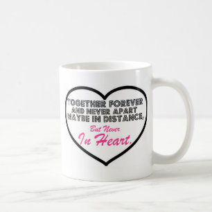 Samen Forever en nooit uit elkaar....... Koffiemok