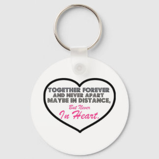 Samen Forever en nooit uit elkaar...... Sleutelhanger