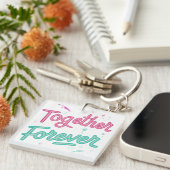 Samen Forever Sleutelhanger (Voorkant Rechts)