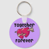 Samen Forever Sleutelhanger (Voorkant)