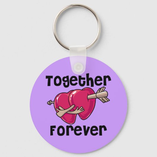 Samen Forever Sleutelhanger (Voorkant)