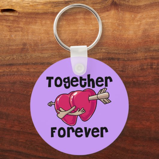 Samen Forever Sleutelhanger (Voorkant)